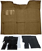 Molded Loop Carpet Kit for 1967-1972 Chevy/GMC C Series Regular Cab Truck w/Auto/3-Speed Manual [Jute Backing, Fawn/Sandalwood] - image 1