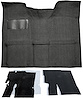 Molded Loop Carpet Kit for 1967-1972 Chevy/GMC C Series Regular Cab Truck w/Auto/3-Speed Manual [Jute Backing, Gunmetal Gray] - image 1