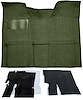 Molded Loop Carpet Kit for 1967-1972 Chevy/GMC C Series Regular Cab Truck w/Auto/3-Speed Manual [Jute Backing, Dark Olive Green] - image 1