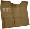 Molded Loop Carpet for 1967-1972 GM C Series Regular Cab Truck w/Auto/3-Speed Manual [Mass Backing, Fawn/Sandalwood] - image 2