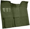 Molded Loop Carpet for 1967-1972 GM C Series Regular Cab Truck w/Auto/3-Speed Manual [Mass Backing, Dark Olive Green] - image 2