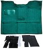Molded Loop Carpet Kit for 1967-1972 Chevrolet, GMC C Series Regular Cab Truck w/TH400 [OE-Style Jute Backing, Aqua] - image 1