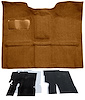Molded Loop Carpet Kit for 1967-1972 Chevrolet, GMC C Series Regular Cab Truck w/TH400 [OE-Style Jute Backing, Dark Saddle] - image 1