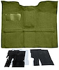 Molded Loop Carpet Kit for 1967-1972 Chevrolet, GMC C Series Regular Cab Truck w/TH400 [OE-Style Jute Backing, Moss Green] - image 1