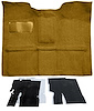Molded Loop Carpet Kit for 1967-1972 Chevrolet, GMC C Series Regular Cab Truck w/TH400 [OE-Style Jute Backing, Gold] - image 1