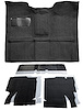 Molded Loop Carpet Kit for 1967-1972 Chevrolet, GMC C Series Regular Cab Truck w/4-Speed Manual [OE-Style Jute Backing, Black] - image 1
