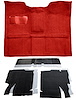 Molded Loop Carpet Kit for 1967-1972 Chevrolet, GMC C Series Regular Cab Truck w/4-Speed Manual [OE-Style Jute Backing, Red] - image 1
