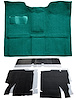 Molded Loop Carpet Kit for 1967-1972 Chevrolet, GMC C Series Regular Cab Truck w/4-Speed Manual [OE-Style Jute Backing, Aqua] - image 1