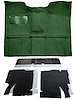 Molded Loop Carpet Kit for 1967-1972 Chevy, GMC C Series Regular Cab Truck w/4-Speed Manual [OE-Style Jute Backing, Dark Green] - image 1