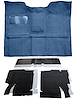 Molded Loop Carpet Kit for 1967-1972 Chevy, GMC C Series Regular Cab Truck w/4-Speed Manual [OE-Style Jute Backing, Medium Blue] - image 1