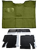 Molded Loop Carpet Kit for 1967-1972 Chevy, GMC C Series Regular Cab Truck w/4-Speed Manual [OE-Style Jute Backing, Moss Green] - image 1