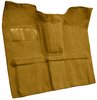 Molded Loop Carpet for 1967-1972 GM C Series Regular Cab Truck w/4-Speed Manual [OE Jute Backing, Gold] - image 2