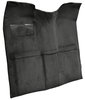 Molded Loop Carpet for 1967-1972 GM C Series Regular Cab Trucks w/o Gas Tank in Cab [OE Jute Backing, Gunmetal Gray] - image 2