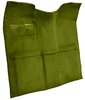 Molded Loop Carpet for 1967-1972 GM C Series Regular Cab Trucks w/o Gas Tank in Cab [Mass Backing, Moss Green] - image 2