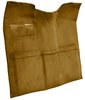 Molded Loop Carpet for 1967-1972 GM C Series Regular Cab Trucks w/o Gas Tank in Cab [Mass Backing, Fawn/Sandalwood] - image 2
