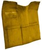 Molded Loop Carpet for 1967-1972 GM C Series Regular Cab Trucks w/o Gas Tank in Cab [Mass Backing, Gold] - image 2