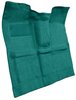 Molded Loop Carpet for 1967-1972 GM C Series Regular Cab Truck w/o Gas Tank in Cab, TH400 [Mass, Aqua] - image 2