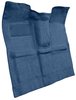 Molded Loop Carpet for 1967-1972 GM C Series Regular Cab Truck w/o Gas Tank in Cab, TH400 [Mass, Medium Blue] - image 2