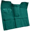 Molded Loop Carpet for 1967-1972 GM K Series Regular Cab Trucks w/Gas Tank in Cab [Jute Backing, Aqua] - image 2
