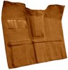 Molded Loop Carpet for 1967-1972 GM K Series Regular Cab Trucks w/Gas Tank in Cab [Jute Backing, Dark Saddle] - image 2