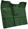 Molded Loop Carpet for 1967-1972 GM K Series Regular Cab Trucks w/Gas Tank in Cab [Mass Backing, Dark Green] - image 2