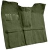 Molded Loop Carpet for 1967-1972 GM K Series Regular Cab Trucks w/Gas Tank in Cab [Mass Backing, Dark Olive Green] - image 2
