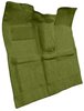 Molded Loop Carpet for 1967-1972 GM K Series Regular Cab Trucks w/o Gas Tank in Cab [Jute Backing, Moss Green] - image 2