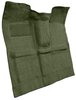 Molded Loop Carpet for 1967-1972 GM K Series Regular Cab Trucks w/o Gas Tank in Cab [Jute Backing, Dark Olive Green] - image 2