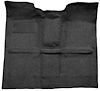Molded Loop Carpet for 1967-1972 GM K Series Regular Cab Trucks w/o Gas Tank in Cab [Mass Backing, Black] - image 1