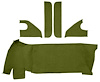 Molded Loop Accessory Carpet for 1967-1972 GM Trucks [Moss Green] - image 1