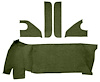 Molded Loop Accessory Carpet for 1967-1972 GM Trucks [Dark Olive Green] - image 1