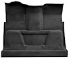 Molded Loop Carpet for 1973 GM C Series Regular Cab Trucks w/TH350 or 3-Speed Manual [Mass Backing, Black] - image 1