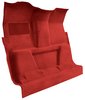 Molded Loop Carpet for 1973 GM C Series Regular Cab Trucks w/TH350 or 3-Speed Manual [Mass Backing, Red] - image 2