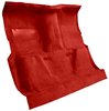 Molded Loop Carpet for 1973 GM C Series Regular Cab Trucks w/TH400 [Mass Backing, Red] - image 2