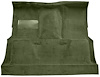 Molded Loop Carpet for 1973 GM C Series Regular Cab Trucks w/TH400 [Mass Backing, Dark Olive Green] - image 1