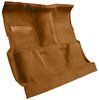 Molded Loop Carpet for 1973 GM C Series Regular Cab Trucks w/4-Speed [Mass Backing, Dark Saddle] - image 2