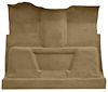 Molded Cut Pile Carpet for 1974 GM C Series Regular Cab Trucks w/TH400 [Mass Backing, Medium Doeskin] - image 1
