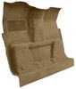 Molded Cut Pile Carpet for 1974 GM C Series Regular Cab Trucks w/TH400 [Mass Backing, Medium Doeskin] - image 2