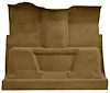 Molded Cut Pile Carpet for 1974 GM C Series Regular Cab Trucks w/4-Speed [OE-Style Jute Backing, Buckskin] - image 1