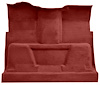 Molded Cut Pile Carpet for 1975-1980 GM C Series Regular Cab Trucks w/TH350 or 3-Speed Manual [Mass Backing, Oxblood] - image 1