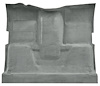 Molded Cut Pile Carpet for 1975-1980 GM C Series Regular Cab Trucks w/TH400 [Mass Backing, Dove Gray] - image 1
