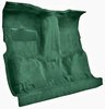 Molded Cut Pile Carpet for 1981-1986 GM C Series Regular Cab Trucks w/4-Speed Manual [Jute Backing, Light Jade Green] - image 2