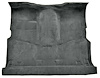 Molded Cut Pile Carpet for 1981-1986 GM C Series Regular Cab Trucks w/4-Speed Manual [Jute Backing, Dove Gray] - image 1