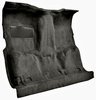 Molded Cut Pile Carpet for 1981-1986 GM C Series Regular Cab Trucks w/4-Speed Manual [Jute Backing, Charcoal] - image 2