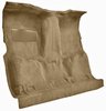 Molded Cut Pile Carpet for 1981-1986 GM C Series Regular Cab Trucks w/4-Speed Manual [Jute Backing, Medium Doeskin] - image 2
