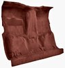 Molded Cut Pile Carpet for 1981-1986 GM C Series Regular Cab Trucks w/4-Speed Manual [Jute Backing, Maple/Canyon] - image 2