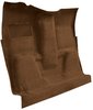 Molded Loop Carpet for 1973 Chevrolet/GMC K Series Truck [OE-Style Jute Backing, 1-Piece, Dark Saddle] - image 2