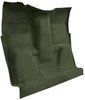 Molded Loop Carpet for 1973 Chevrolet/GMC K Series Truck [Mass Backing, 1-Piece, Dark Olive Green] - image 2
