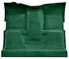 Molded Cut Pile Carpet for 1974 Chevrolet/GMC K Series Truck [OE-Style Jute Backing, 1-Piece, Light Jade Green] - image 1