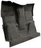 Molded Cut Pile Carpet for 1974 Chevrolet/GMC K Series Truck [OE-Style Jute Backing, 1-Piece, Charcoal] - image 2